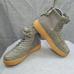 Nike Women's SF Air Force 1 Mid aa3966-004 Dark Stucco sneakers women's 8.5